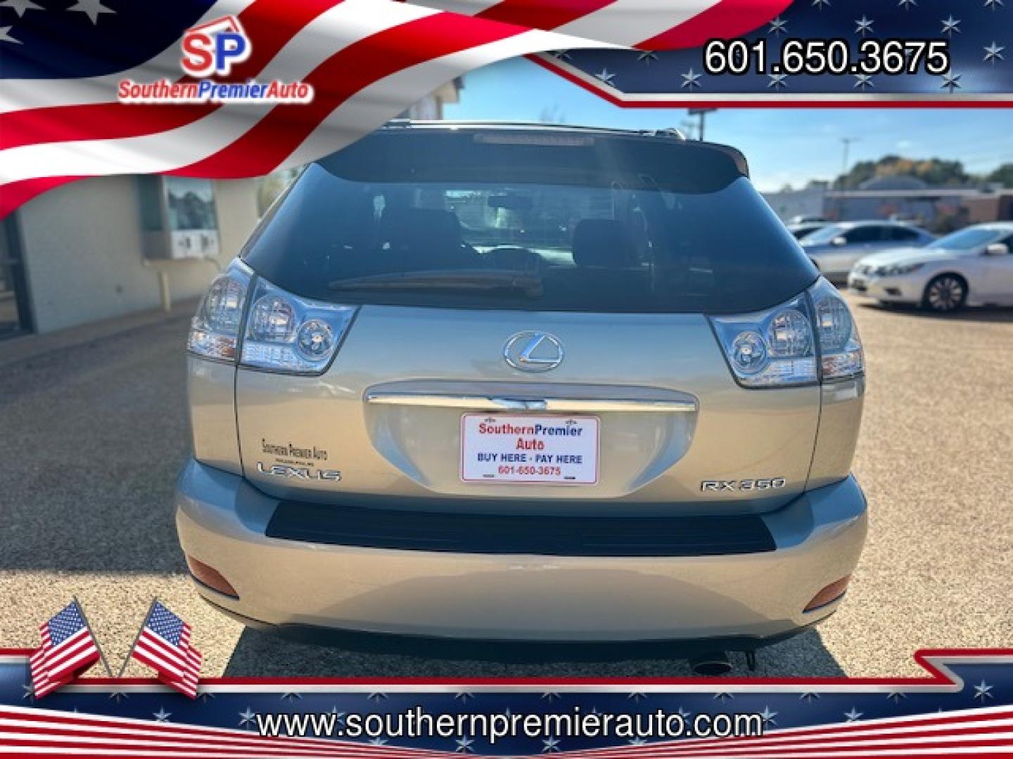 2008 GOLD LEXUS RX 350 BASE (2T2GK31U28C) , located at 922 W. Beacon St., Philadelphia, MS, 39350, (601) 650-3675, 32.770447, -89.127151 - Photo#4